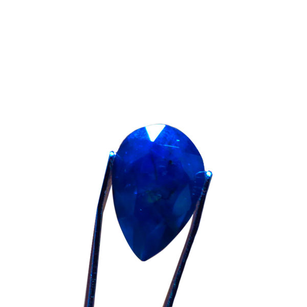 saphir bleu 4.20 carats